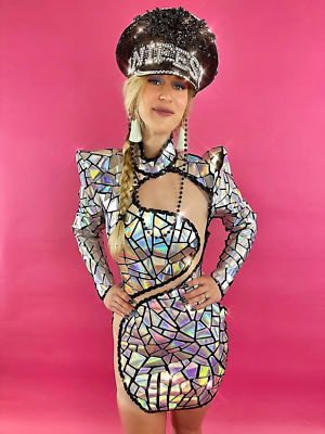 valentino rainbow sequin dress Valentino Garavani Embellished Wool And Silk-blend Crepe Mini Dress - Women - Gold Dresses