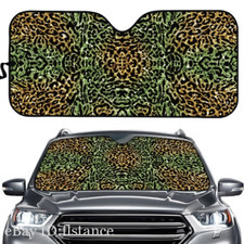 Automotive Universal Animal Texture Printed Automotive Sunshade