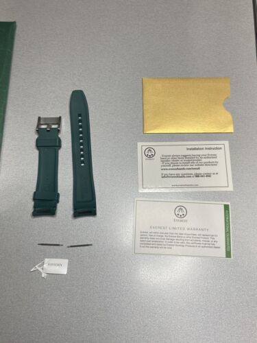 Everest EH5 Green Rolex Watch Strap For Submariner, GMT, Yacht-Master, etc. - Picture 2 of 4