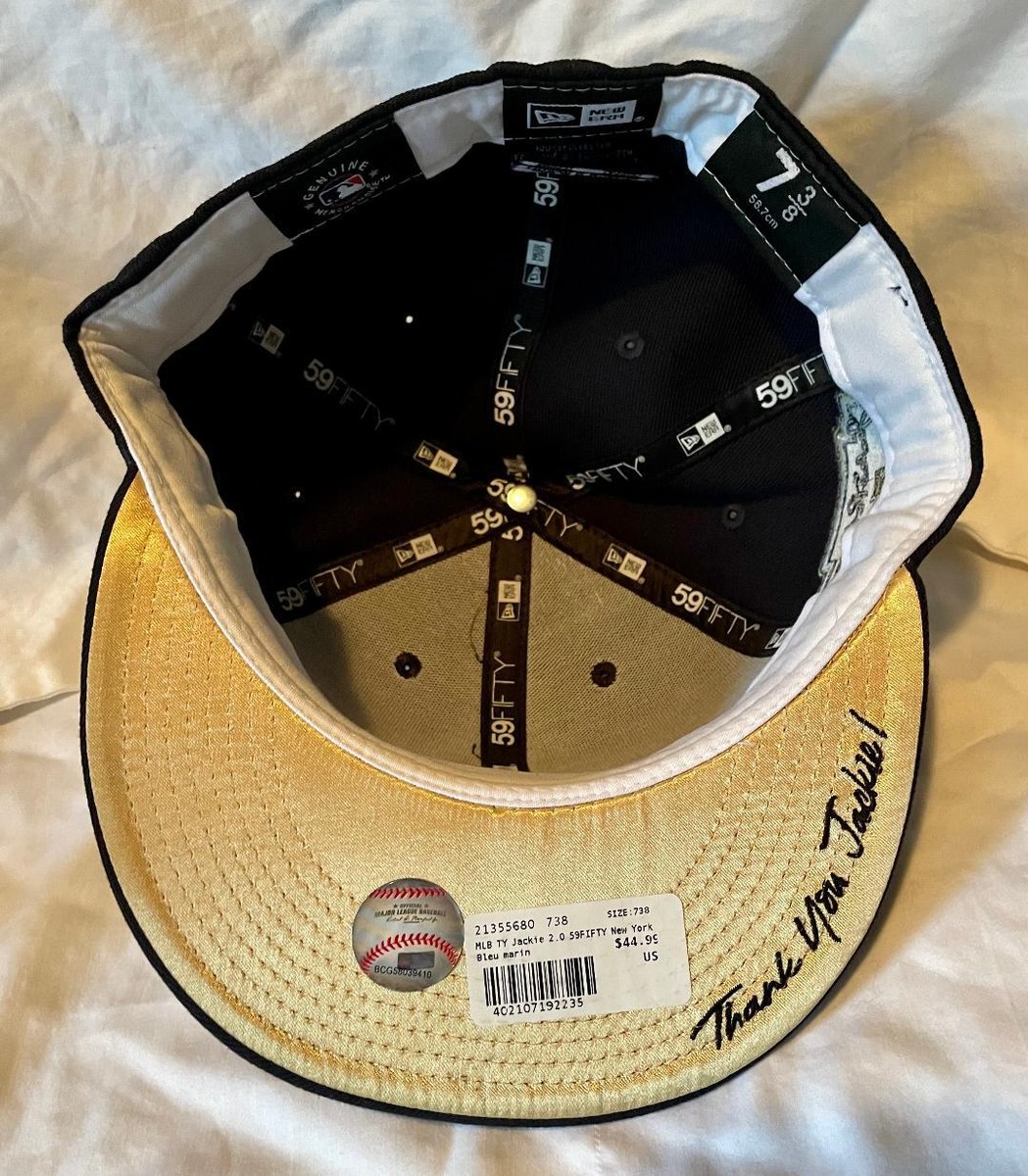 NEW YORK YANKEES NEW ERA 59FIFTY JACKIE ROBINSON 50TH ANNIVERSARY