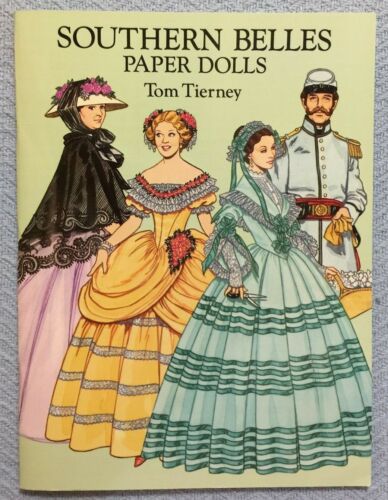 Neue SOUTHERN BELLES Papierpuppen vollfarbig von Tom Tierney 1993 - Bild 2 von 5