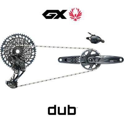 SRAM GX EAGLE SCHALTGRUPPE 10-52T 32 ZÄHNE 12-fach BOOST DUB 170mm 1x12 MTB SET