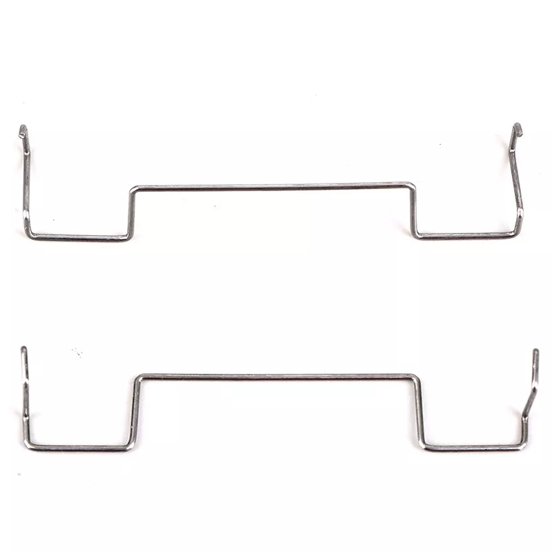 1Pair 12CM Computer CPU Cooling Fan Clip Steel Wire Fastener Metal Cli z
