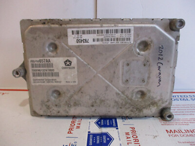   2012 GRAND CARAVAN ECM ENGINE CONTROL MODULE COMPUTER PCM ECU POWER