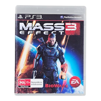 Mass Effect 3 - Sony PlayStation 3 PS3 2012 Game - Free Shipping AU