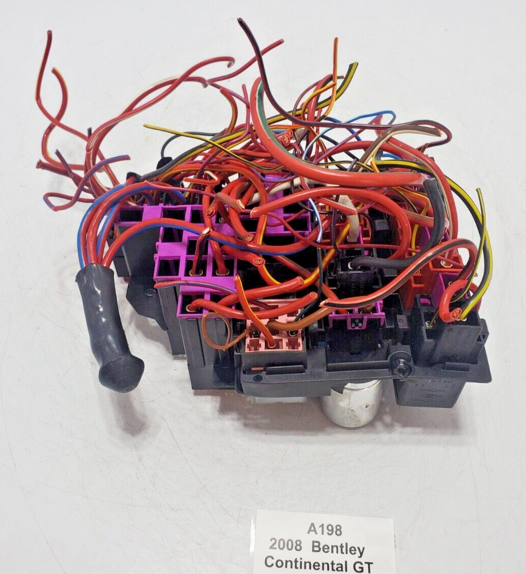 ✅ 06-12 OEM Bentley Continental GT GTC Front Right Passenger Engine Bay Fuse Box