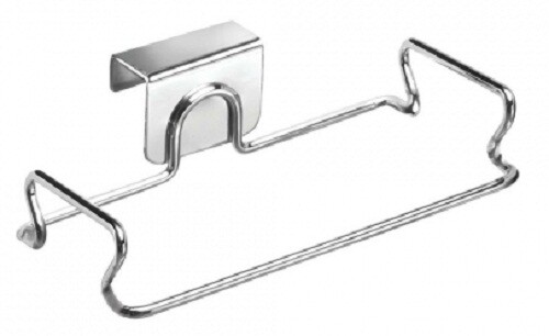 Interdesign KITCHEN OVER-THE-CABINET BAG HOLDER 16.5x14x5cm Stainless Steel - Picture 1 of 5