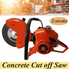 Gas Demolition Saw Concrete Cutter 2-stroke Metal Concrete Cut Off Saw &Blade