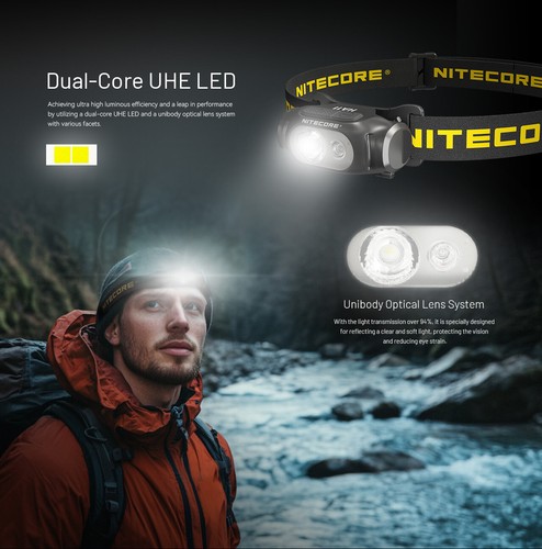 Nitecore HA11 UHE Multipurpose Lightweight AA Headlamp Headlight - Picture 4 of 17