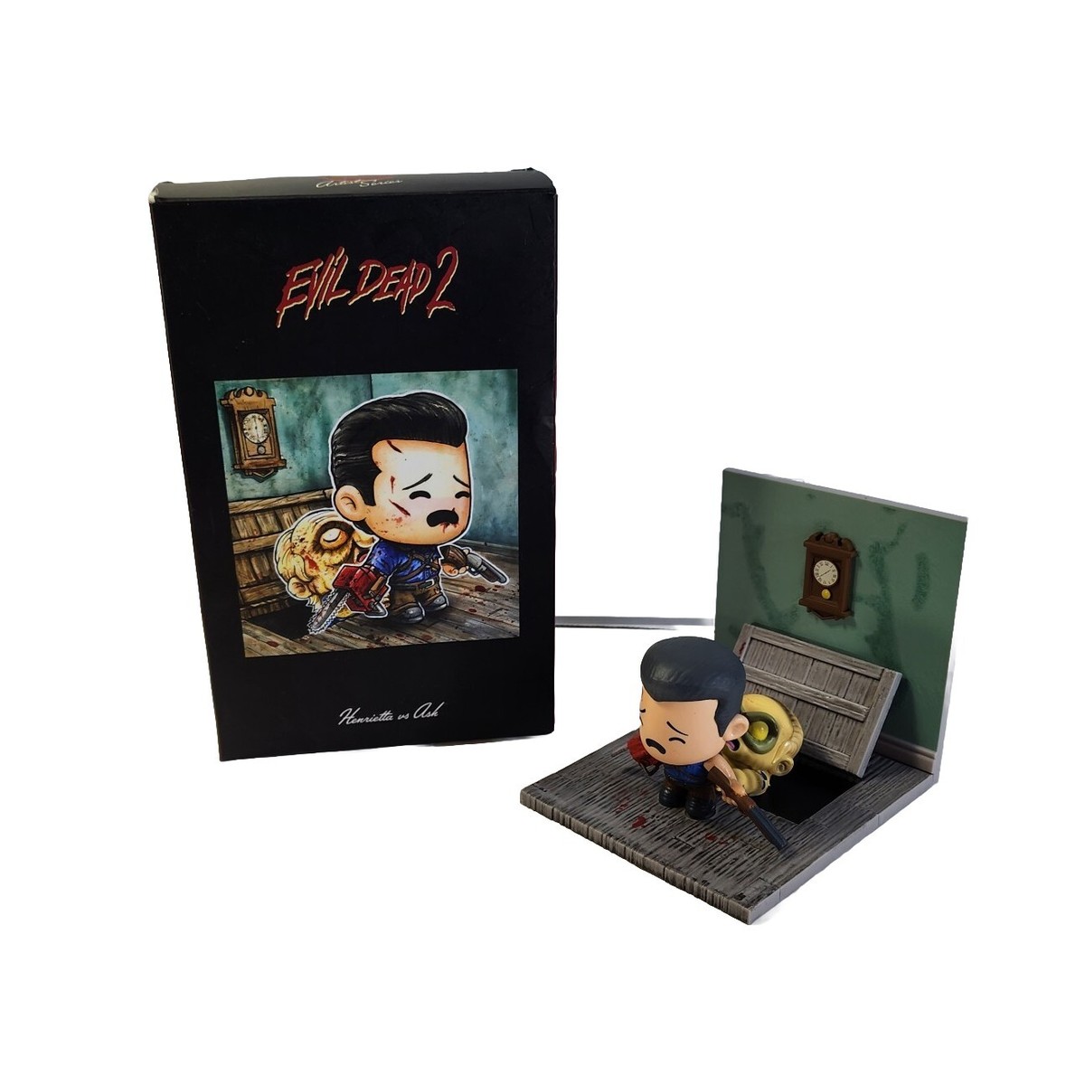 LootCrate Evil Dead 2 Henrietta vs. Ash SuperEmoFriends Vynil