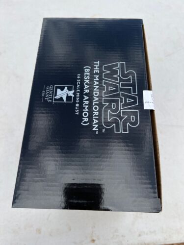 SDCC 2020 EXCLUSIVA STAR WARS MANDALORIAN ARMADURA BESKAR ESCALA 1/6 BUSTO NUEVO SIN ABRIR - Imagen 3 de 3