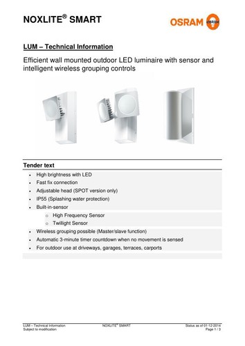 Osram LED Außenleuchte Noxlite SMART Updown, zweiflammig, ww, EEK:F (Spektr.A-G) - Bild 8 von 8
