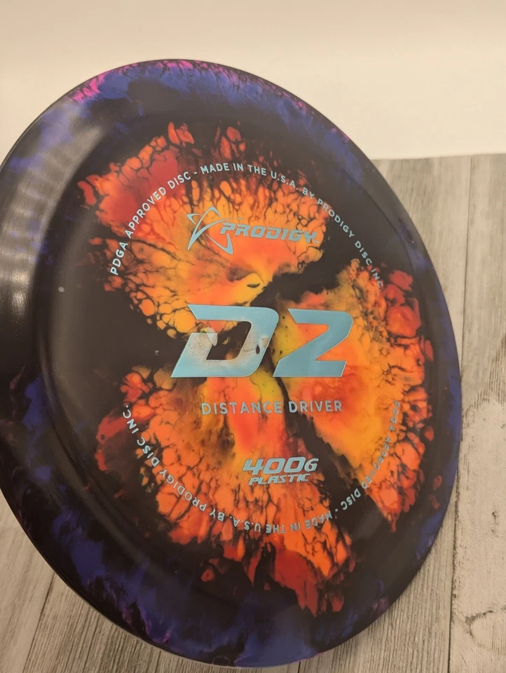 New Prodigy 400G D2 Driver Custom Dyed Disc Golf Disc 173 Grams - Image 3 of 4