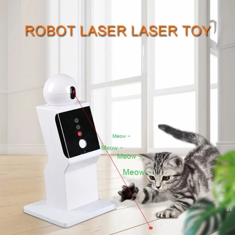 Rotating laser 2025 cat toy