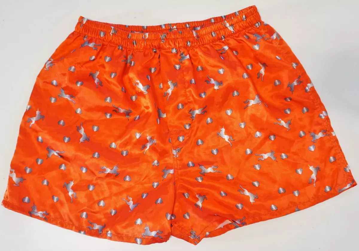 Red satin hotsell boxer shorts