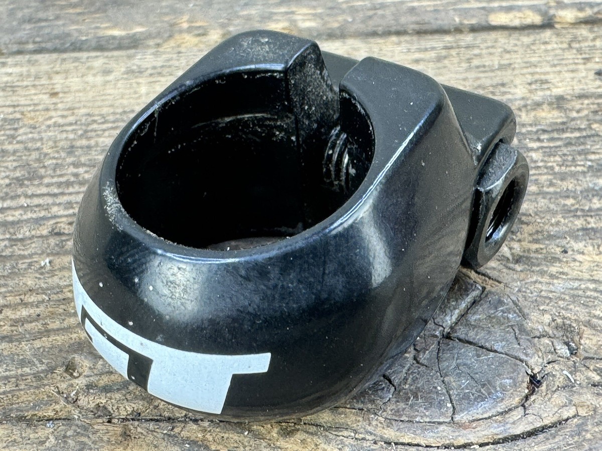 Gt Bmx Seat Clamp 1” Black Old Mid School Vintage | eBay