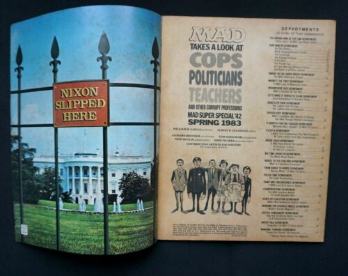 Mad Magazine : Mad Super Special Spring 1983 - Alfred E Neuman - Vintage - RARE - Picture 3 of 12