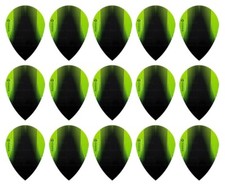 5 New Sets Harrows Sonic X Pear Dart Flights   Ships w/ Tracking - Green
