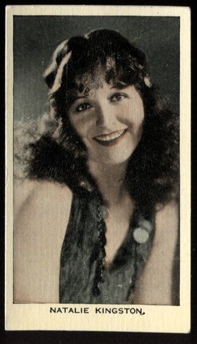 Tabakkarte, UTC, EMINENT FILMPERSÖNLICHKEITEN, 1930, Natalie Kingston, #35