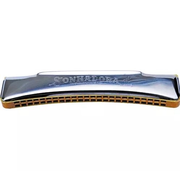 HERING ハーモニカ Hering Sonhadora Octave Harmonica C 48 Hole - Sealed Wood Comb
