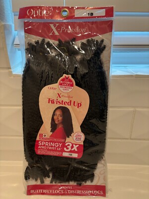 Outre Crochet Braids X-Pression Twisted Up Springy Afro Twist 16''-
