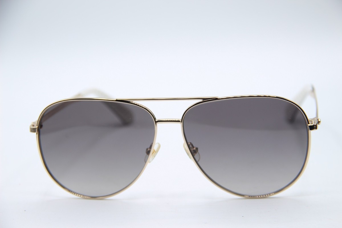Kate Spade Isla Polarized Gold-Tone Aviator Sunglasses ISLA  display picture 3