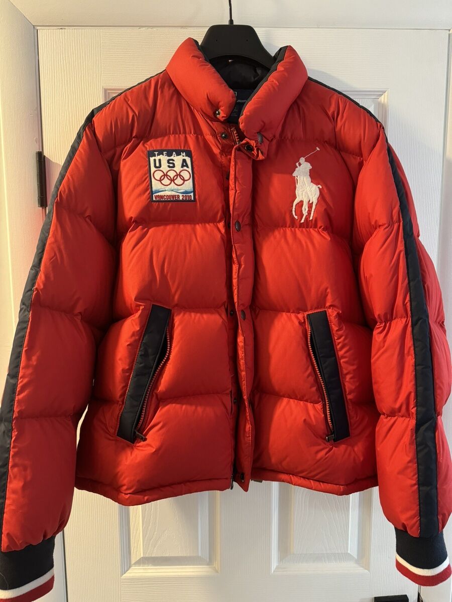 Polo Ralph Lauren USA Olympic Team Puffer Coat/Jacket Size Polo Ralph Lauren USA Olympic Team Puffer Coat/Jacket Size
