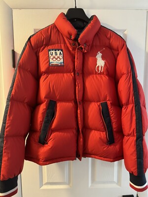 Polo Ralph Lauren USA Olympic Team Puffer Coat/Jacket Size