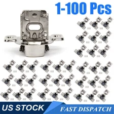 1/2" Overlay Soft Close Face Frame 105° Compact Cabinet Hinge Handware LOT