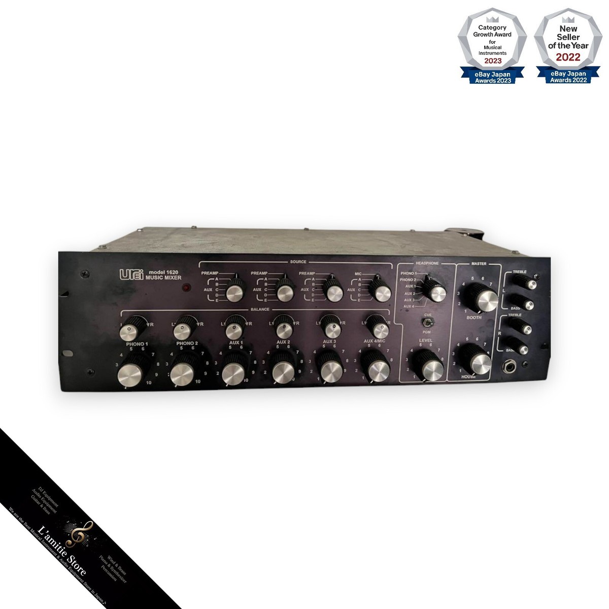 DJ機材 Urei 1620 MUSIC MIXER UREI 1620LE | Soundcraft - Professional Audio Mixers | English