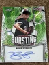 Noah Schultz 2025 Leaf Vivid Bursting With Talent Auto /8 White Sox RC