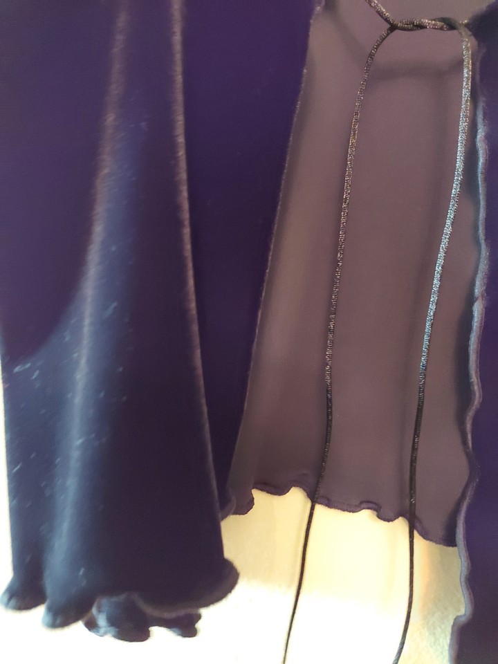 Robe Fourreau Giorgio Fiorlini Taille 4 - Noir à Pois Turquoise - Style Années 50 - Occasion Très Bon état