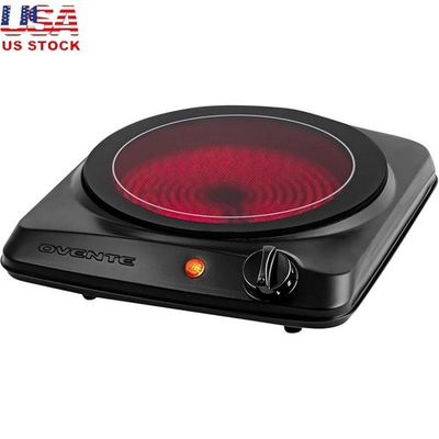 #ad #ad Portable Infrared Electric Cooktop Adjustable Temperature Easy Clean Hot Plate $28.76