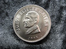 old world coin COLOMBIA 50 centavos 1965 KM225 Jorge Gaitan (559)