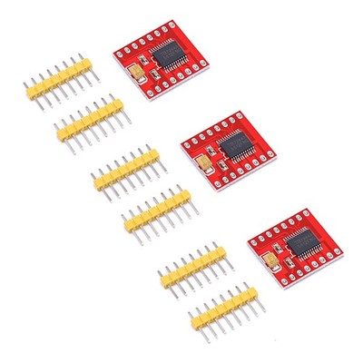 Teyleten Robot TB6612FNG Dual DC Stepper Motor Driver Module 1.2A Peak 3.2A Bett