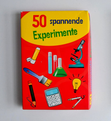 50 spannende Experimente ab 8+  NEU und noch in Folie!