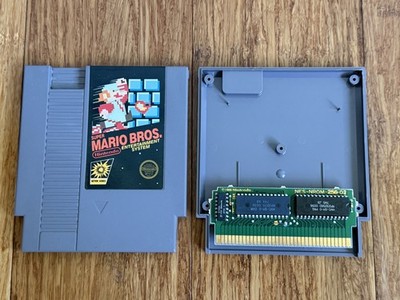 Super Mario Bros 1st Print No TM 5-Screw Nintendo NES   Cleaned & Tested