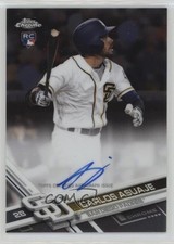 2017 Topps Chrome Rookie Auto Carlos Asuaje #RA-CAS Auto 1ek2