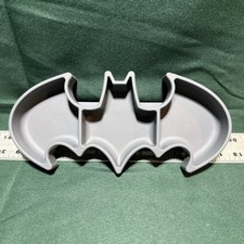 Bumkins Batman Silicone Grip Dish Plate With Suction - Ships free