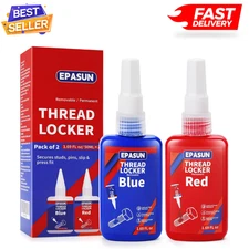 ThreadLocker 242 and 271, Thread Lock Medium and High Strength Lock Tight & Se..