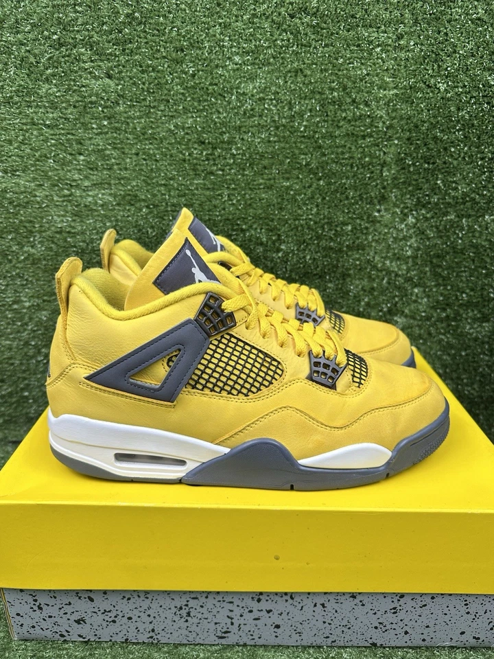 Talla 10.5 - Jordan 4 Retro Mid Lightning Foto 3 de 4