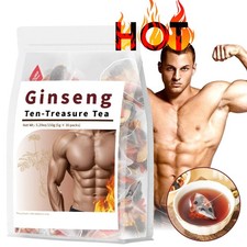 Ginseng Ten Treasure Tea Enhanced Performance Liver Health For Men And Women
