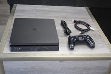 Sony PlayStation 4 Slim 1TB Console - Jet Black CUH-2215A with Black Controller