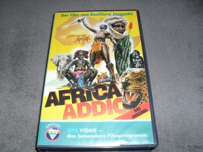 VHS RARITÄT - AFRICA ADDIO - VPS VIDEO