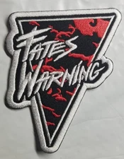 Fates Warning progressive metal band Embroidered Patch approx 2.5x3.25"
