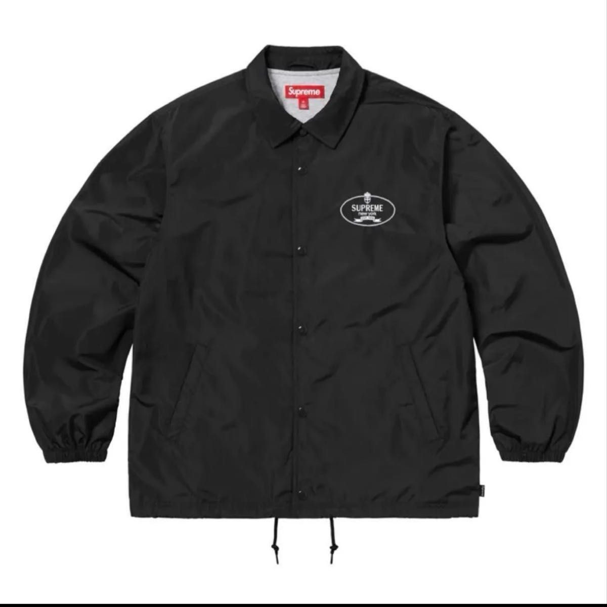 SUPREME Crest Coaches Jacket Lサイズ　黒 supreme Crest Coaches Jacket black crest coach jacket 24FW