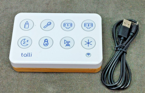 TALLI One-Touch Baby Logger Device Tracker Timer TRACKER & USB Cord ONLY