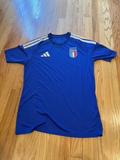 Adidas Italy Italia FIGC Soccer Futbol Jersey Men’s Medium Brand new