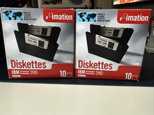 Imation IBM Formatted 2HD 3.5 Diskettes 2 Boxes Of 10 Each