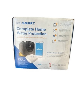 leakSMART  Wink Automatic Water Shut-Off Valve & Leak Sensor (Unused, Open Box)